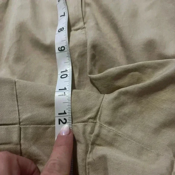 J Crew Shorts Pleated Khaki Chino 4” Inseam NWT Womens Size 16 Cotton - Picture 11 of 11